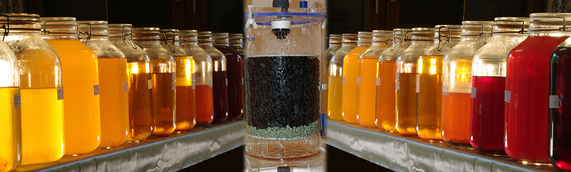 several vinegars, produced with a generator - The Vinegar Production Methods